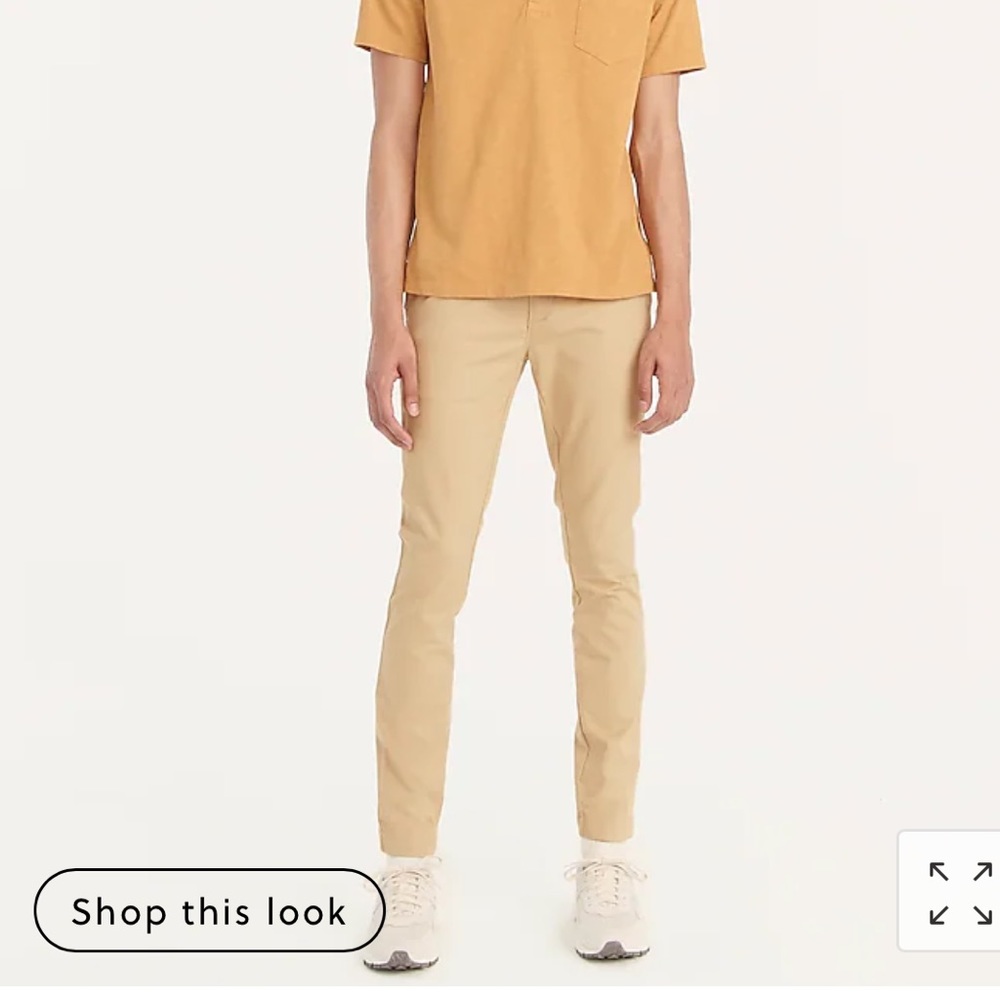 NWT Jcrew 250 skinny stretch chino